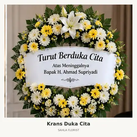 Krans Bunga Duka Rs Siloam Kebon Jeruk